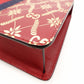 GUCCI Sylvie Bee & Star Shoulder Bag Red Red Leather Gold Hardware Crossbody 7-10-974