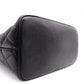 CHANEL Reissue Tote, Caviar Leather, Matelassé Tote Bag, Silver Hardware, Black