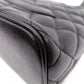 CHANEL Reissue Tote, Caviar Leather, Matelassé Tote Bag, Silver Hardware, Black