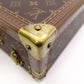 LOUIS VUITTON Monogram Canvas Suitcase, Brown, Vintage Trunk