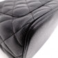 CHANEL Reissue Tote, Caviar Leather, Matelassé Tote Bag, Silver Hardware, Black