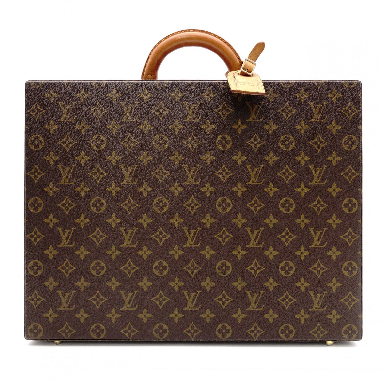 LOUIS VUITTON Monogram Canvas Suitcase, Brown, Trunk Collection