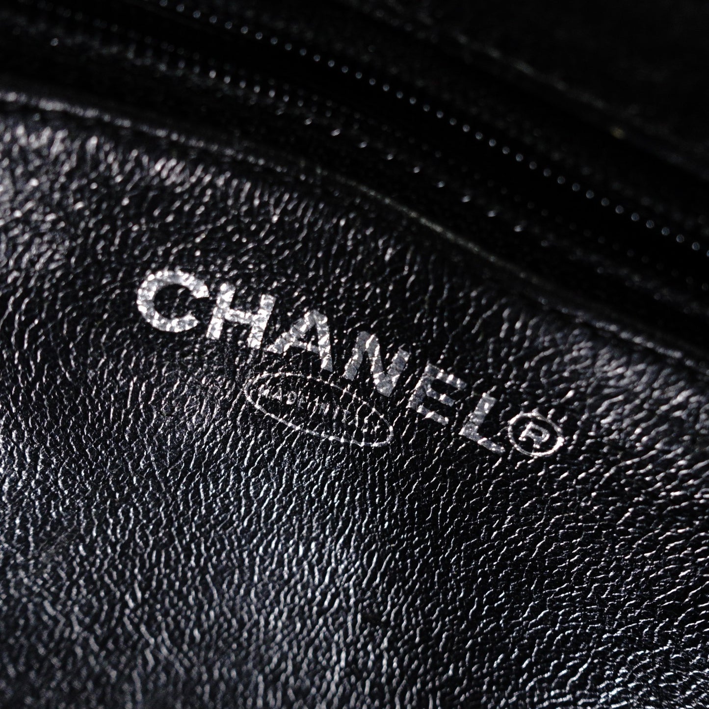 CHANEL Reissue Tote, Caviar Leather, Matelassé Tote Bag, Silver Hardware, Black