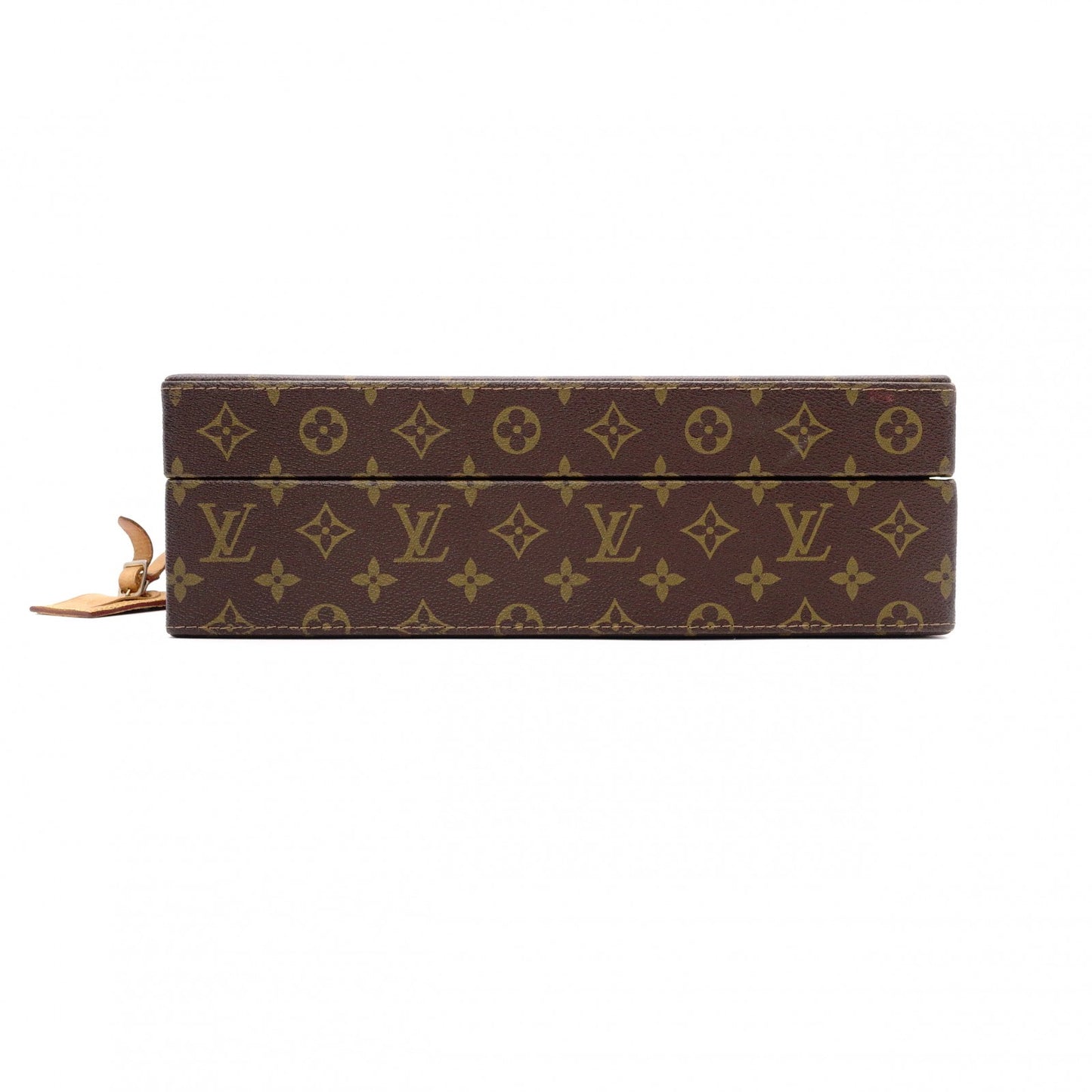 LOUIS VUITTON Monogram Canvas Suitcase, Brown, Trunk Collection