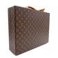 LOUIS VUITTON Monogram Canvas Suitcase, Brown, Trunk Collection