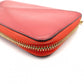 LOEWE Anagram Leather Long Wallet Red Wallet Red Logo Women's 7-10-545
