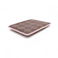 LOUIS VUITTON Damier Ébène Card Case, PVC and Leather, Brown and Pink