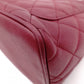 CHANEL Medallion Tote Bag, Caviar Leather , Gold Hardware, Red Tone, Women's