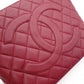 CHANEL Medallion Tote Bag, Caviar Leather , Gold Hardware, Red Tone, Women's