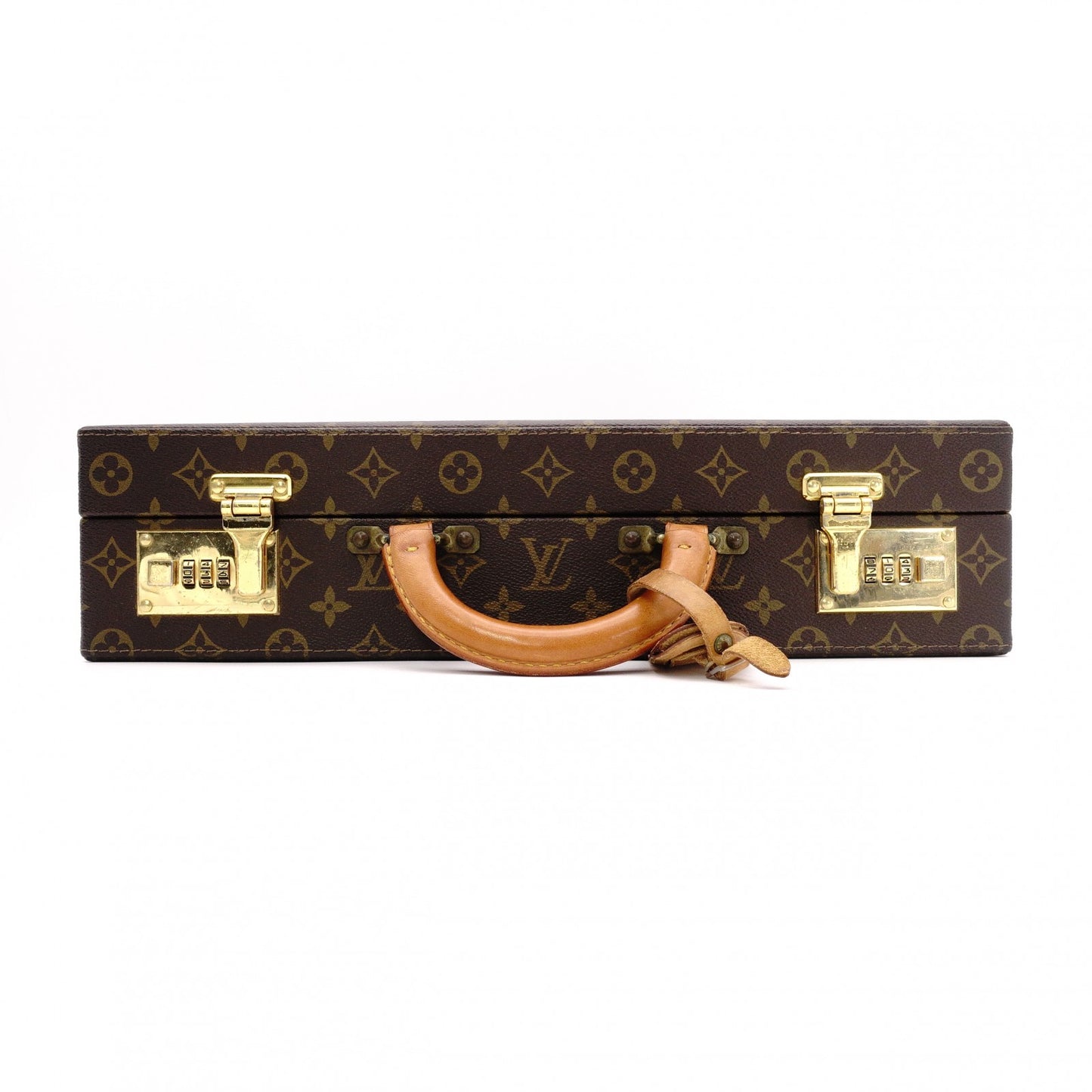 LOUIS VUITTON Monogram Canvas Suitcase, Brown, Trunk Collection