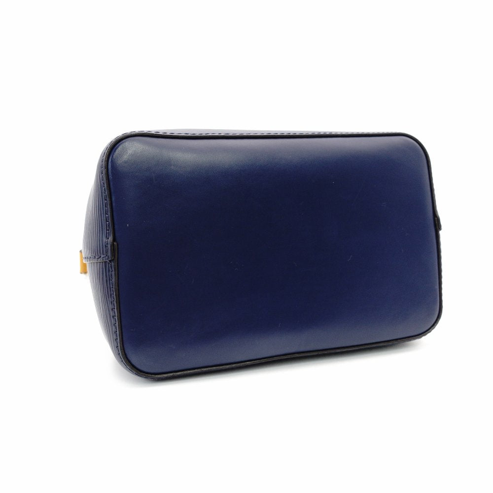 LOUIS VUITTON EpiN NeoNoe BB Shoulder Bag M53610 Navy x Yellow Leather 2-Way Handbag 7-11-585