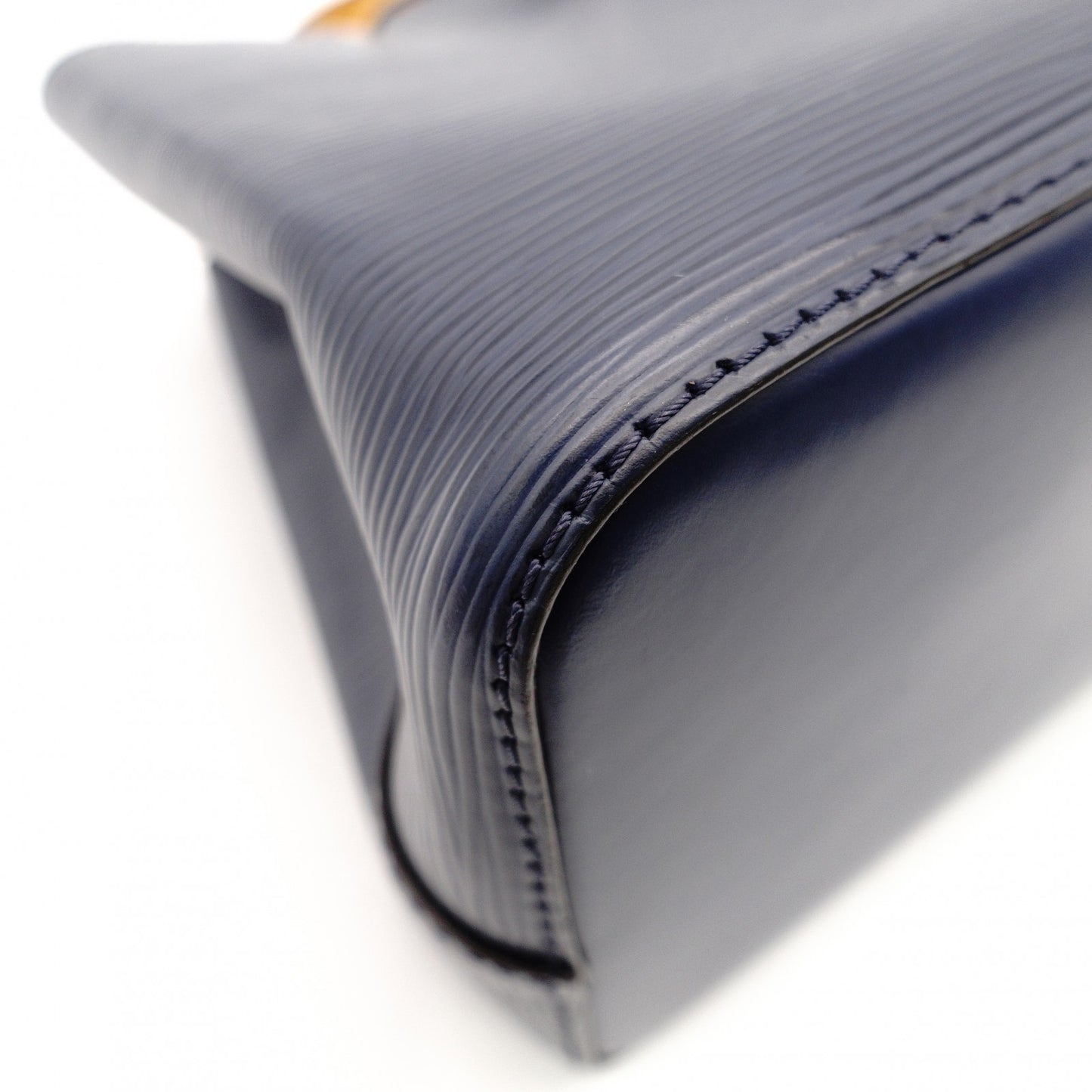 LOUIS VUITTON EpiN NeoNoe BB Shoulder Bag M53610 Navy x Yellow Leather 2-Way Handbag 7-11-585