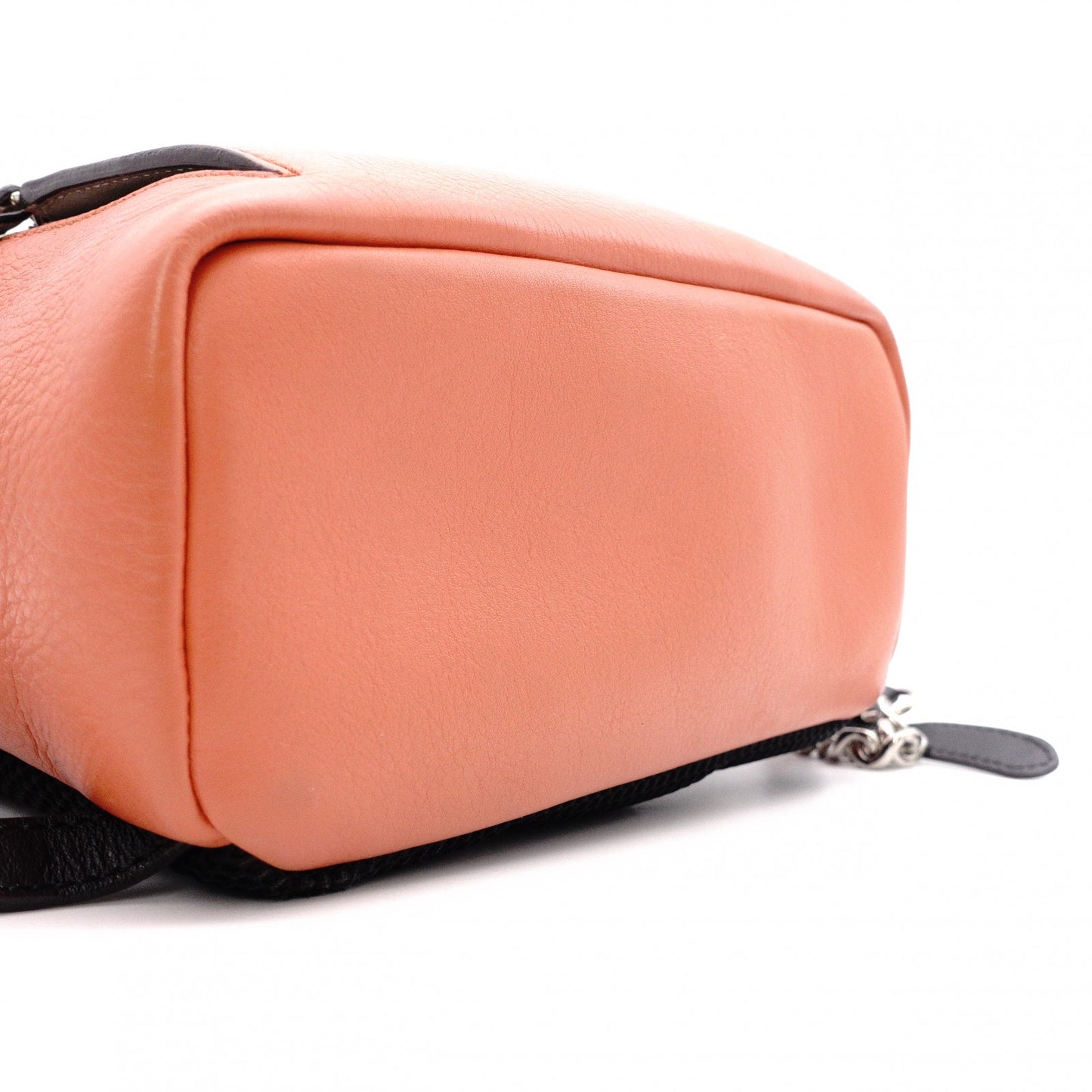 FENDI By the Way Mini Backpack Leather, Orange, Women's