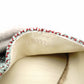 CHANEL Espadrilles Tweed Decacoco CC Logo Blue × Beige Sequins Two-Tone Canvas EU37 Approx. 9.3" 7-11-219