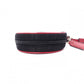 PRADA Coin Pouch, Nylon, Black and Red, Small Accessory Pouch, Triangle Logo