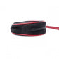 PRADA Coin Pouch, Nylon, Black and Red, Small Accessory Pouch, Triangle Logo