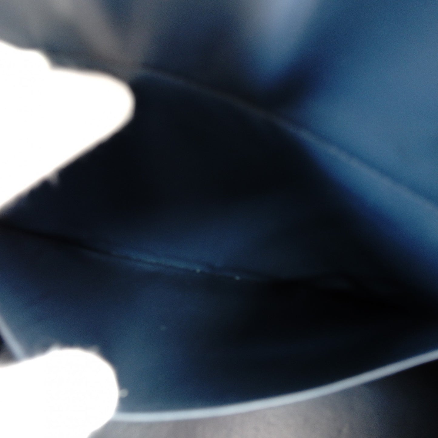 HERMES Bolide 35 Leather Handbag Navy 2-Way 〇Y Stamped Shoulder Strap Gold Hardware 7-7-815