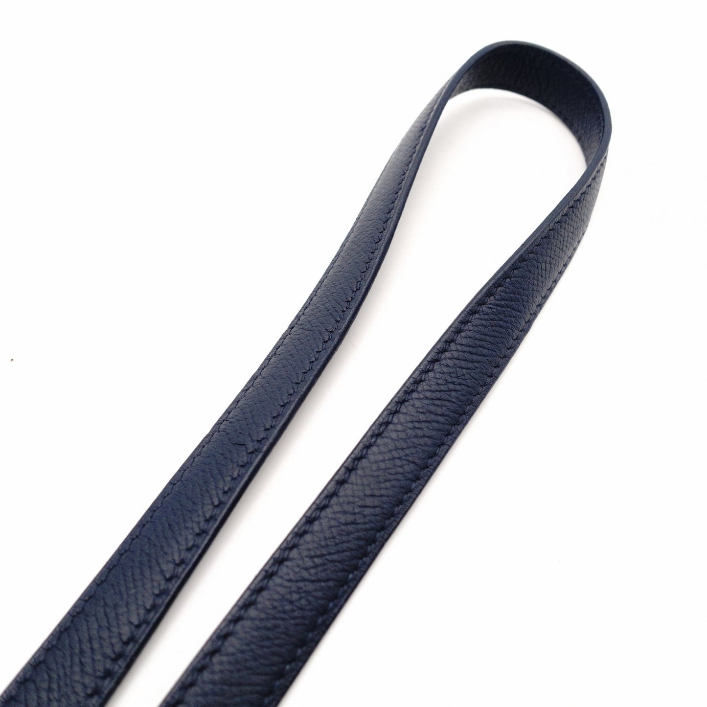 HERMES Bolide 35 Leather Handbag Navy 2-Way 〇Y Stamped Shoulder Strap Gold Hardware 7-7-815