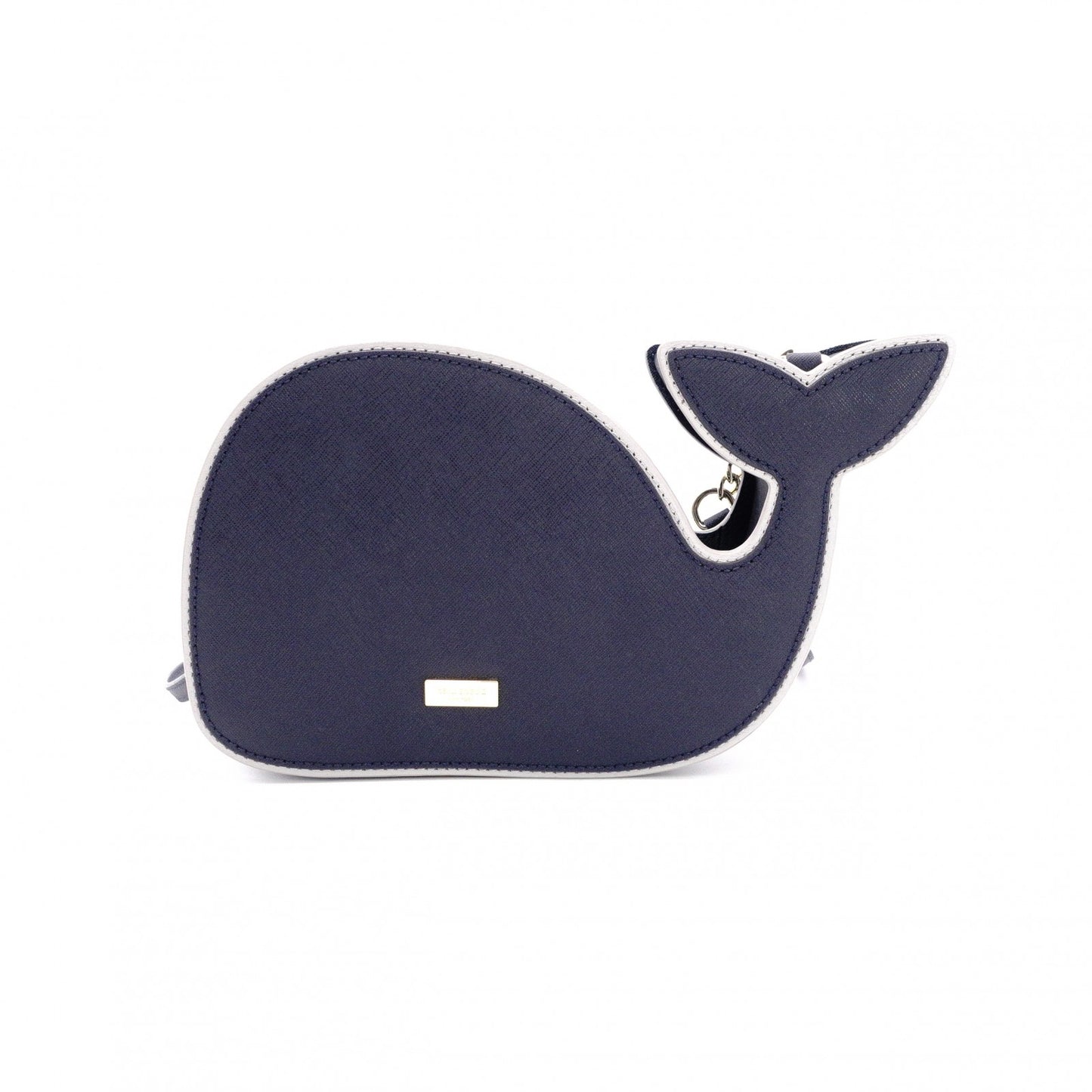 Kate Spade Handbag, Leather, Navy Blue, Crossbody
