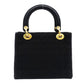 Christian Dior Lady Dior Small Handbag Cannage Black Black Nylon Gold Hardware 7-11-781