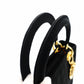 Christian Dior Lady Dior Small Handbag Cannage Black Black Nylon Gold Hardware 7-11-781