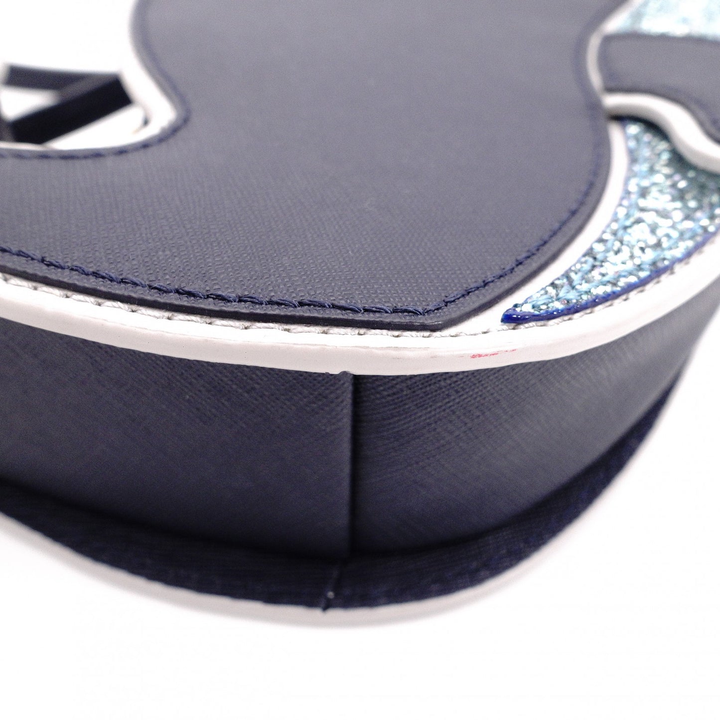 Kate Spade Handbag, Leather, Navy Blue, Crossbody