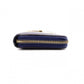 GUCCI Sylvie Long Wallet, Leather, Navy, Women's