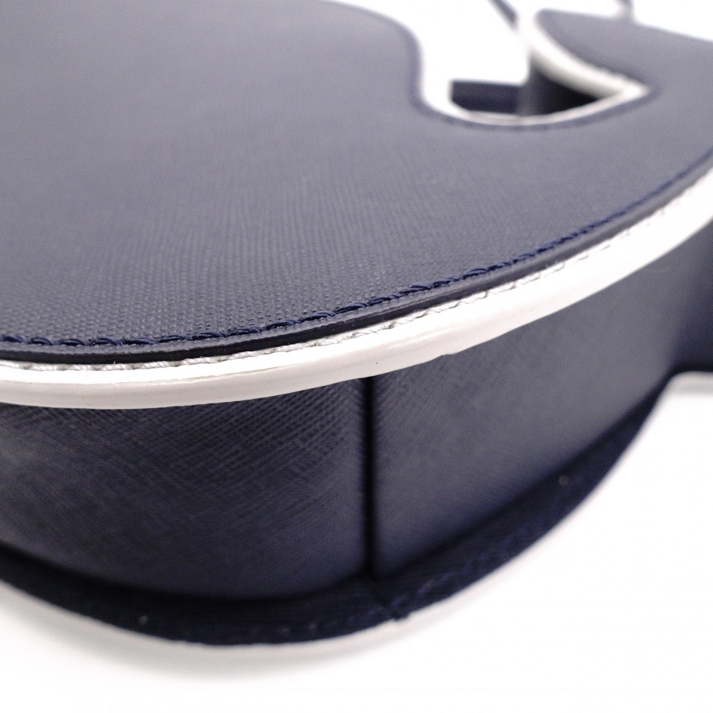 Kate Spade Handbag, Leather, Navy Blue, Crossbody