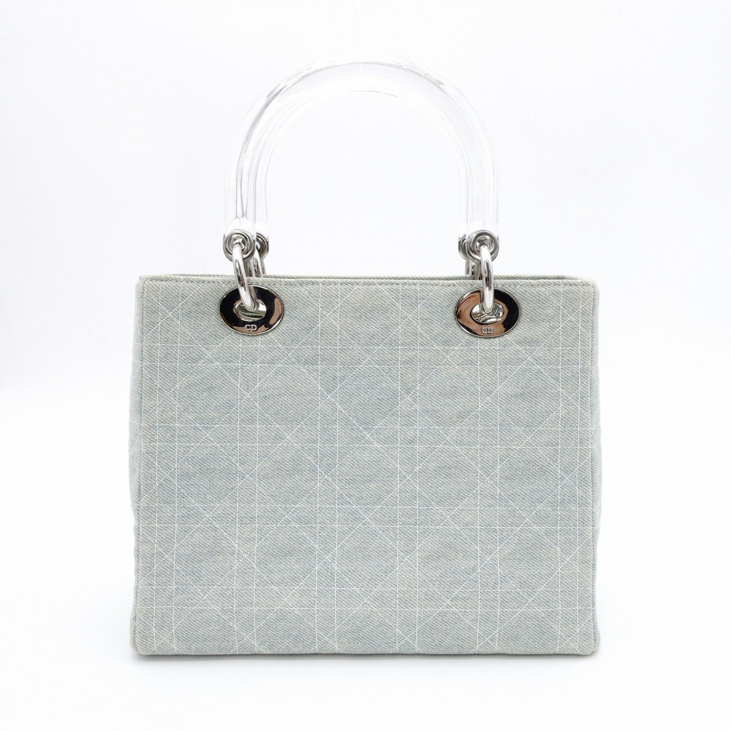 Christian Dior Lady Dior Denim Handbag