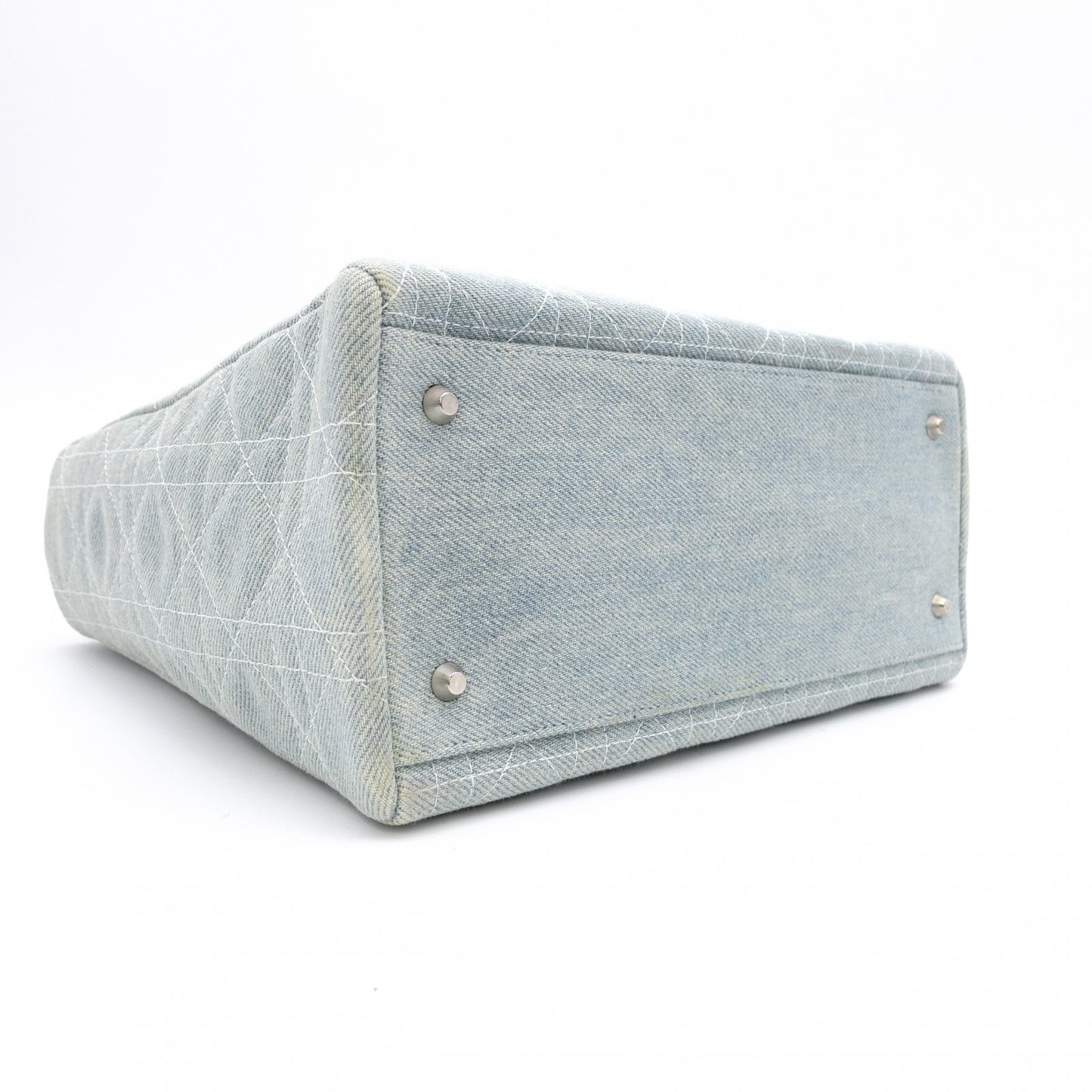 Christian Dior Lady Dior Denim Handbag