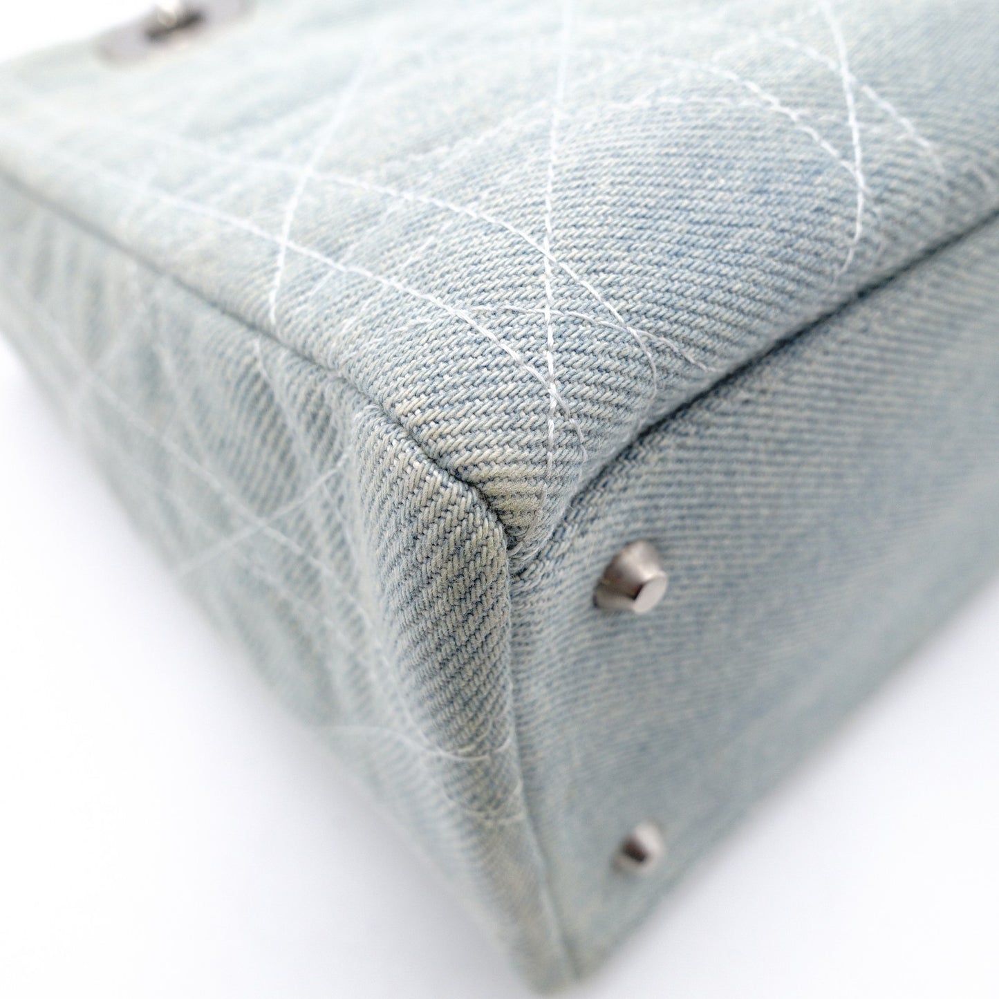 Christian Dior Lady Dior Denim Handbag