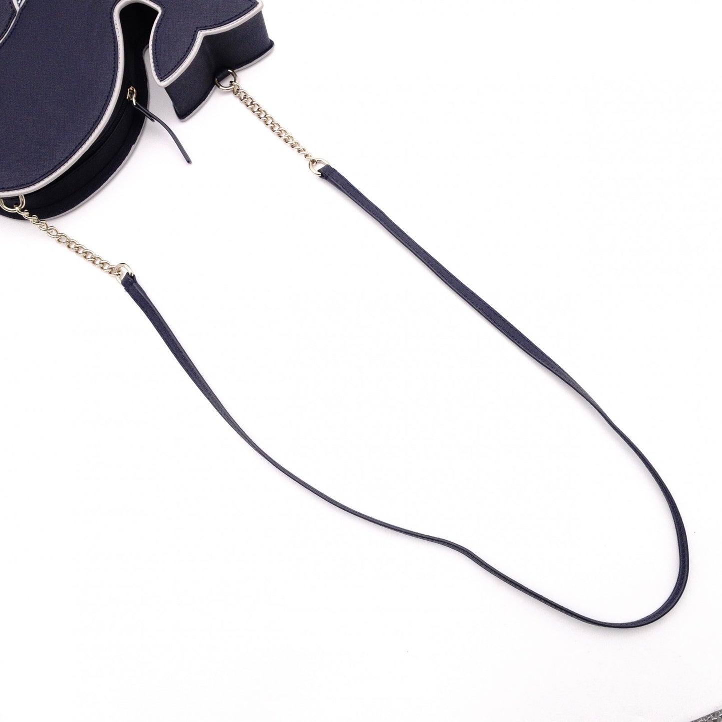 Kate Spade Handbag, Leather, Navy Blue, Crossbody