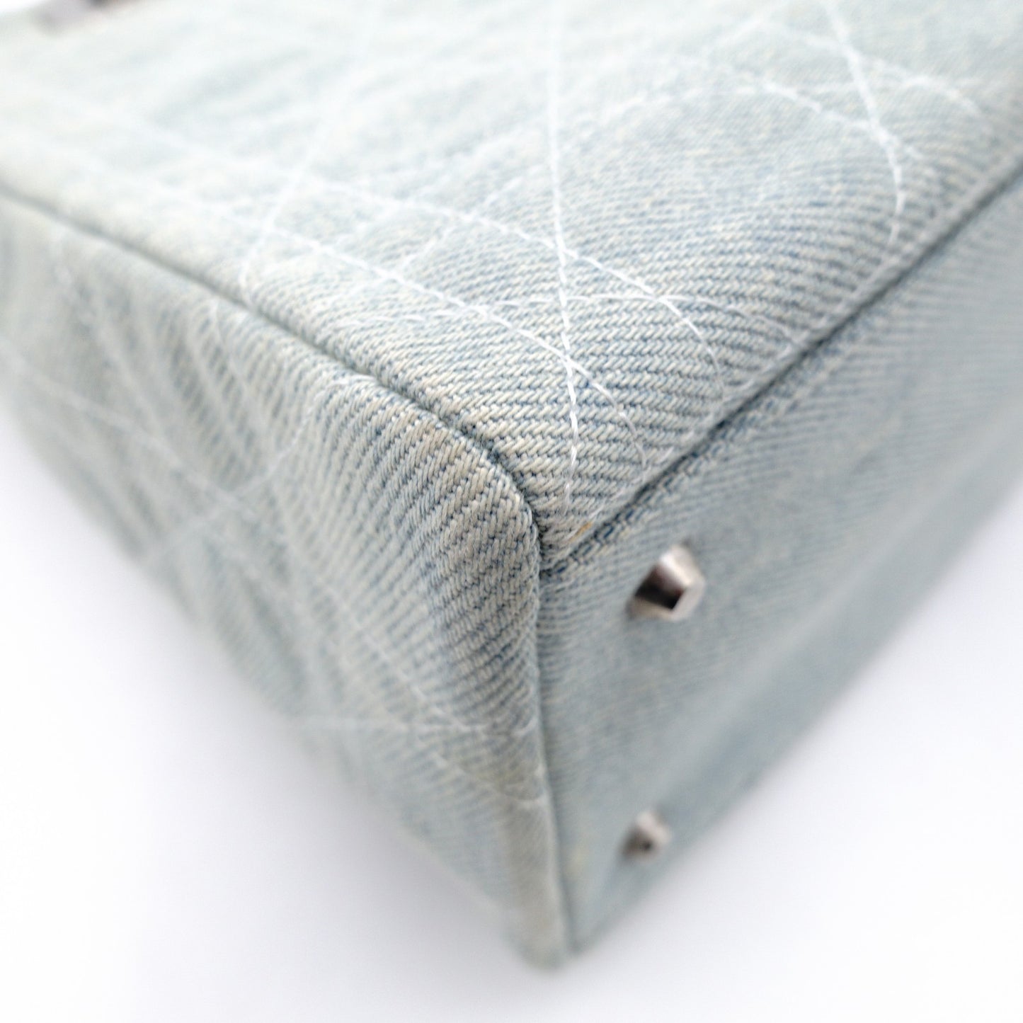 Christian Dior Lady Dior Denim Handbag