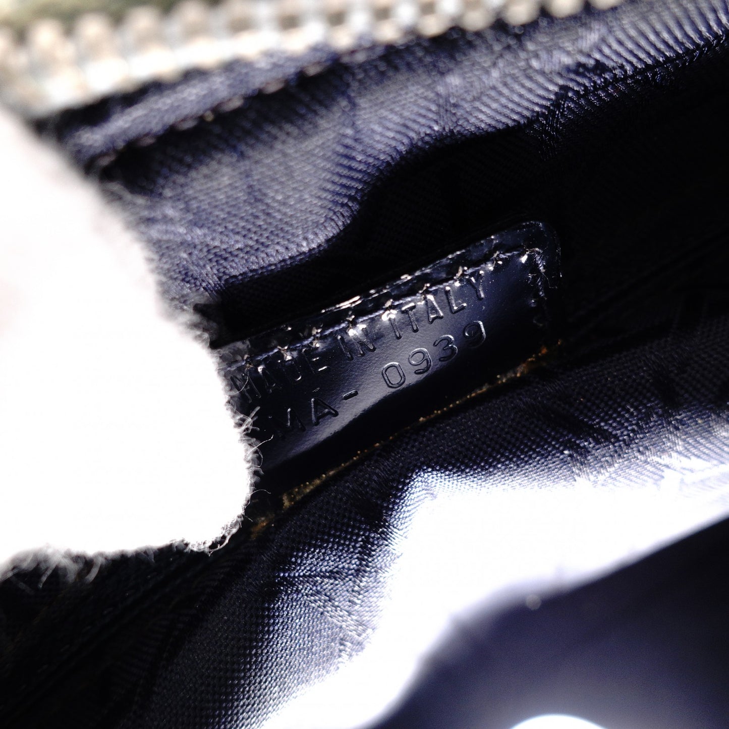 Christian Dior Lady Dior Denim Handbag