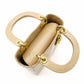 Christian Dior Lady Dior Small Handbag Beige Leather 2-Way Shoulder 7-11-788