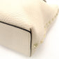 Valentino Garavani Studded Off-White Leather 2-Way Handbag White Shoulder 7-11-709