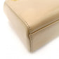 Christian Dior Lady Dior Small Handbag Beige Leather 2-Way Shoulder 7-11-788