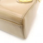 Christian Dior Lady Dior Small Handbag Beige Leather 2-Way Shoulder 7-11-788