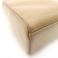 Christian Dior Lady Dior Small Handbag Beige Leather 2-Way Shoulder 7-11-788