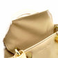 Christian Dior Lady Dior Small Handbag Beige Leather 2-Way Shoulder 7-11-788