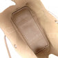 HERMES Garden Party PM Tote Bag, Canvas and Leather, Brown, Shoulder Bag, □〇 Engraving