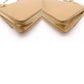 CHANEL Wallet Chain Shoulder Bag, Leather, Beige, Gold Hardware