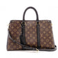 LOUIS VUITTON Sphro NV MM Monogram Canvas Handbag, PVC/Leather, Brown, 2-Way