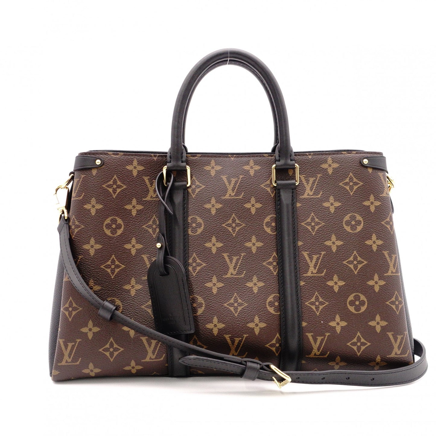 LOUIS VUITTON Sphro NV MM Monogram Canvas Handbag, PVC/Leather, Brown, 2-Way