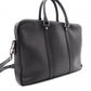 LOUIS VUITTON Taiga Business Bag, Leather, Black, Men's, 2-Way, Silver Hardware