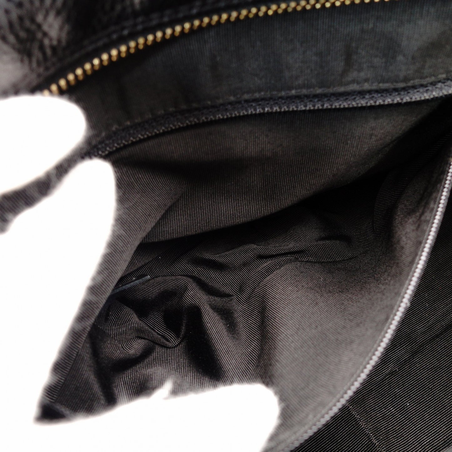 CHANEL Matelassé Caviar Leather Chain Shoulder Bag Black Leather Black Shoulder 7-10-1024