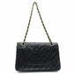 CHANEL Classic W-Flap Shoulder Bag, Lambskin, Gold Hardware