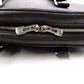 LOUIS VUITTON Taiga Business Bag, Leather, Black, Men's, 2-Way, Silver Hardware