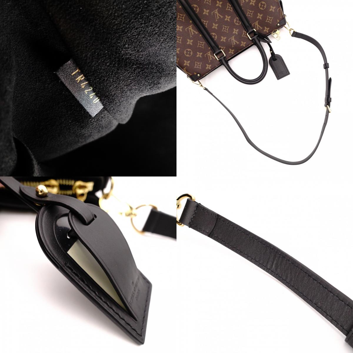 LOUIS VUITTON Sphro NV MM Monogram Canvas Handbag, PVC/Leather, Brown, 2-Way