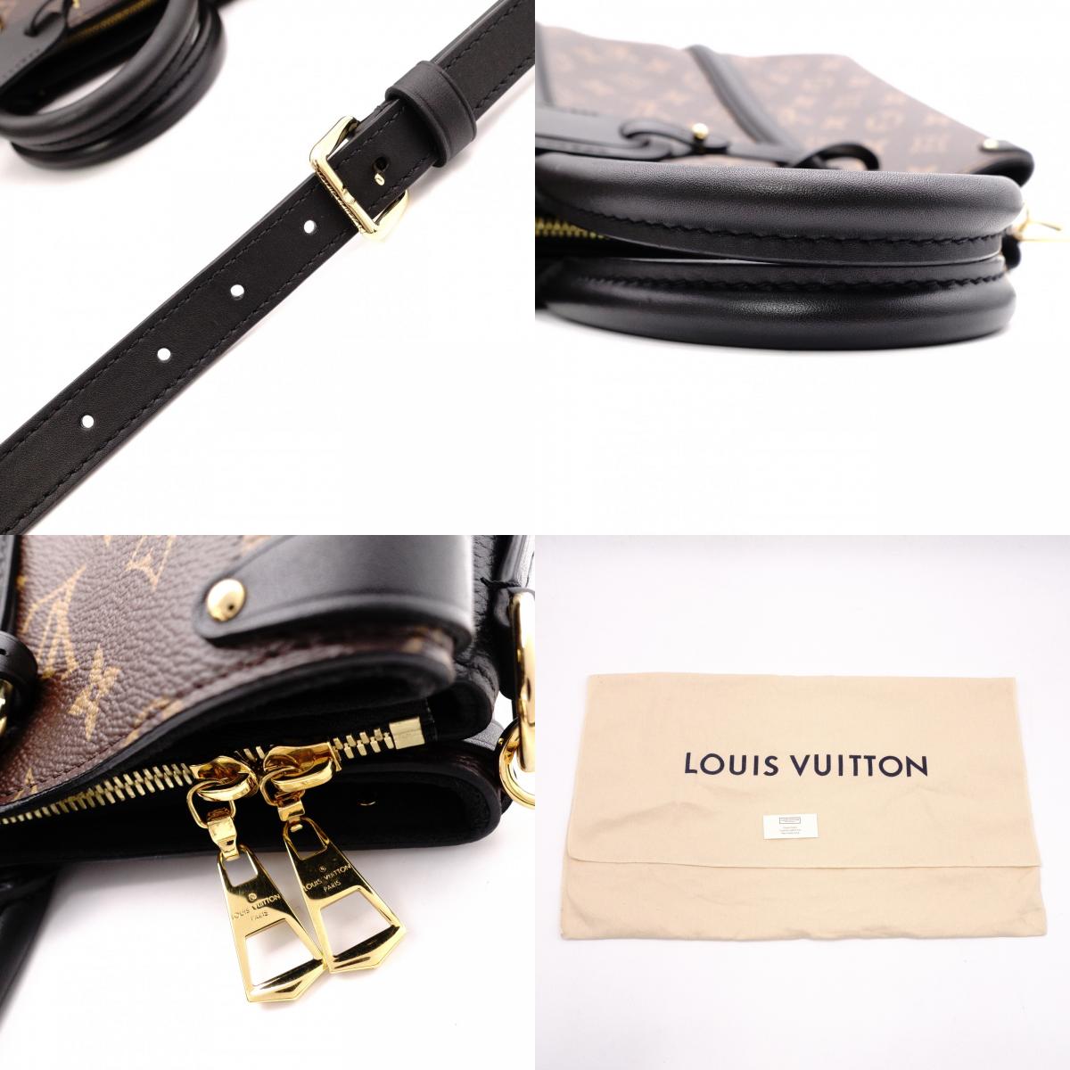 LOUIS VUITTON Sphro NV MM Monogram Canvas Handbag, PVC/Leather, Brown, 2-Way